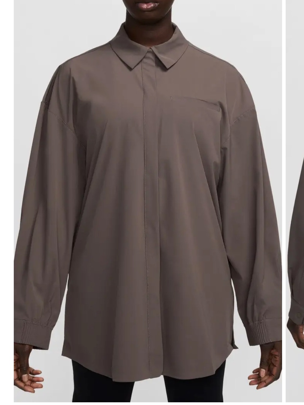 Nike 24.7 Dri-Fit Button-Up Shirt. Size L. MSRP $130